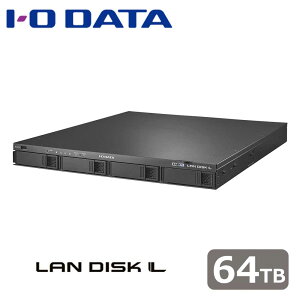 �A�C�I�[�f�[�^�bI-O DATA �@�l����4�h���C�uNAS�i�l�b�g���[�NHDD) 64TB LAN DISK �iHDL4-LXU�V���[�Y�j HDL4-LX64U