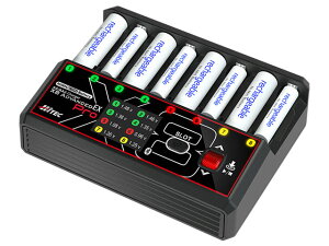 �n�C�e�b�N�}���`�v���b�N�X�W���p�� �y�Đ��Y�z�P3/�P4�[�d�� AA/AAA Charger X8 Advanced EX Pro�y44368�z ���W�R���p�[�d��