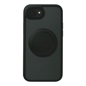 COCO case�b�R�R�P�[�X iPhone 17e/16e�p 360°��]���郊���O�t���}�b�g�P�[�X�i�u���b�N�j 1847-16E-BLACK
