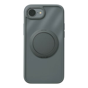 COCO case�b�R�R�P�[�X iPhone 17e/16e�p 360°��]���郊���O�t���}�b�g�P�[�X�i�O���[�j 1847-16E-GRAY