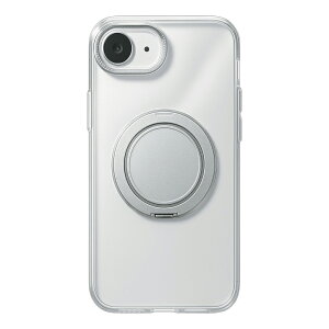 COCO case�b�R�R�P�[�X iPhone 17e/16e�p 360°��]���郊���O�t���}�b�g�P�[�X�i�N���A�j 1847-16E-CLEAR