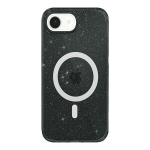 COCO case�b�R�R�P�[�X iPhone 17e/16e�p �X�p���R�[���N���A�P�[�X�i�u���b�N�j 1846-16E-BLACK