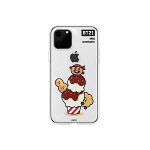 BT21 iPhone 11 Pro�p BT21 CLEAR SOFT SUMMER DOLCE�iSHOOKY�j KCJ-CST003