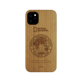 National Geographic iPhone 11 Pro用 Global Seal Nature Wood（チェリーウッド） NG17135I58R