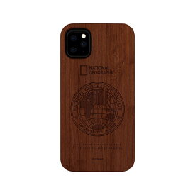 National Geographic iPhone 11 Pro用 Global Seal Nature Wood（ローズウッド） NG17136I58R