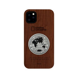 National Geographic iPhone 11 Pro用 Metal-Deco Wood Case（ローズウッド） NG17139I58R