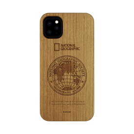 National Geographic iPhone 11 Pro Max用 Global Seal Nature Wood（チェリーウッド） NG17191I65R