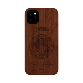 National Geographic iPhone 11 Pro Max用 Global Seal Nature Wood（ローズウッド） NG17192I65R