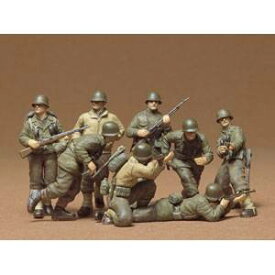 タミヤ 1/35 ミリタリーミニチュアシリーズ アメリカ歩兵 G・Iセット【35048】 プラモデル