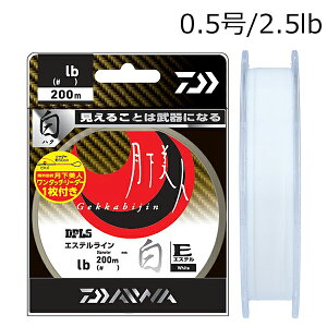 _C l ^CvE  200m(0.5/2.5lb) QbJrW ^CvE nN 200m(0.5SE/2.5lb) DAIWA GXeC TYPE-E