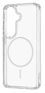 MS Products Galaxy S26�p �Ϗ��E�ϏՌ��n�C�u���b�h�P�[�X �uUTILO Hybrid mag�v�i�N���A/�z���C�g�j LEPLUS LN-26SG1CTHMCL