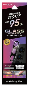 MS Products Galaxy S26�p �����Y�ی�K���X�t�B���� �uGLASS PREMIUM FILM�v�S�ʕی� ������ ��95�� LEPLUS LN-26SG1FGLENC