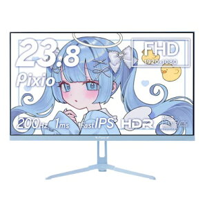 Pixio�b�s�N�V�I �Q�[�~���O�t���f�B�X�v���C(23.8�^/Fast IPS/FullHD 1920×1080/200Hz/1ms)�i�p�X�e���u���[�j PX248WAVEBAG-O