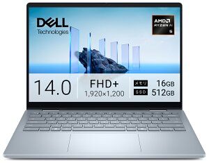 DELL�b�f�� �m�[�g�p�\�R�� Dell 14 Plus 2-in-1 DB04255(14�^/Windows11/Ryzen AI 5 340/������ 16GB/SSD 512GB/�^�b�`�p�l��)�A�C�X�u���[ CCL54P-FWJ