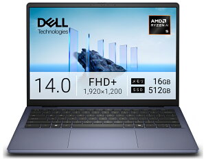 DELL�b�f�� �m�[�g�p�\�R�� Dell 14 DC14255(14�^/Windows11/Ryzen AI 5 330/������ 16GB/SSD 512GB)�~�b�h�i�C�g�u���[ MCD44-GNMJ