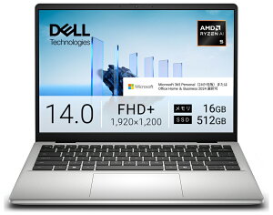 DELL�b�f�� �m�[�g�p�\�R�� Dell 14 DC14255(14�^/Windows11/Ryzen AI 5 330/������ 16GB/SSD 512GB/Office)�v���`�i�V���o�[ MCD44-GNM3SJ