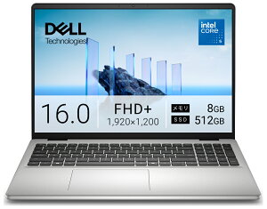 DELL�b�f�� �m�[�g�p�\�R�� Dell 16 DC16250(16�^/Windows11/Core 5 120U/������ 8GB/SSD 512GB)�v���`�i�V���o�[ ND46-GNSJ
