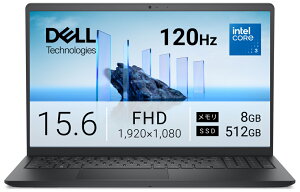 DELL�b�f�� �m�[�g�p�\�R�� Dell 15 DC15250(15.6�^/Windows11/Core 3 100U/������ 8GB/SSD 512GB)�J�[�{���u���b�N ND25-GNBJ