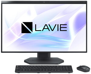 NEC�b�G�k�C�[�V�[ ��̌^�f�X�N�g�b�v�p�\�R�� LAVIE A27(27�^/Core i7 1355U/������ 16GB/SSD 512GB/DVD/Office)�t�@�C���u���b�N PC-A2795LAB-B