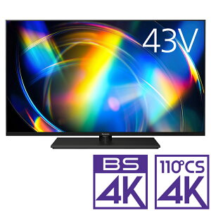 �i�W���ݒu����_A�G���A�̂݁j�p�i�\�j�b�N 43V�^ Mini LED�t���e���r�mBS�ECS 4K�`���[�i�[�����n TV-43W95C Panasonic�@VIERA�i�r�G���j�@W95C �e���r�@43�^
