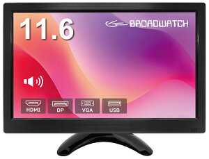 �u���[�h�E�H�b�` �t���f�B�X�v���C(11.6�^/TFT/FullHD 1920×1080/HDMI/VGA)(�u���b�N) LCD-011