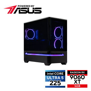 ASUS�b�G�C�X�[�X �Q�[�~���O�f�X�N�g�b�v�p�\�R�� Powered By ASUS�iCore Ultra 5/������ 32GB/SSD 1TB/Radeon RX9060XT 16GB�j PBA-225FR9K6XT16G-1T32G