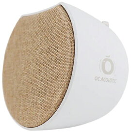 OC-CONCW OCアコースティック Bluetooth搭載コンセントスピーカー(シャンパン/ホワイト)