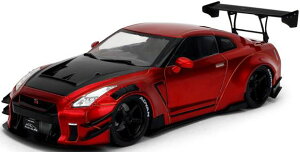 Jada Toys 1/18 �j�b�T�� GT-R (R35) LIBERTY WALK ���b�h���^���b�N�yJADA36465�z �~�j�J�[