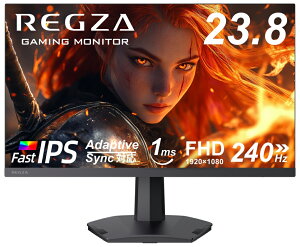 REGZA�b���O�U �Q�[�~���O�t���f�B�X�v���C(23.8�^/Fast IPS/FullHD 1920×1080/240Hz/1ms/HDR/HDMI/DP)(�u���b�N) RM-G245R