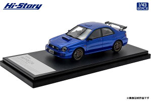 �n�C�X�g�[���[ 1/43 SUBARU IMPREZA S202 STi Version (2002) WR�u���[�E�}�C�J�yHS402BL�z �~�j�J�[