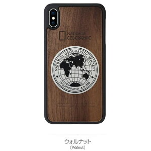 National Geographic iPhone XS Max�p Metal-Deco Wood Case�i�E�H���i�b�g�j NG14151I65