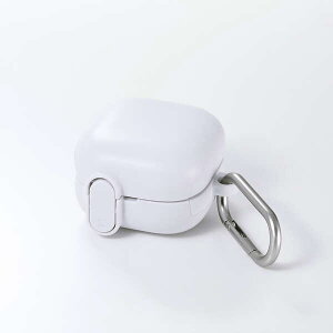 �G���R�� LinkBuds Clip�p TOUGH SLIM Lock �n�C�u���b�h�P�[�X�i�z���C�g�j TWS-SO261TSLWH ELECOM