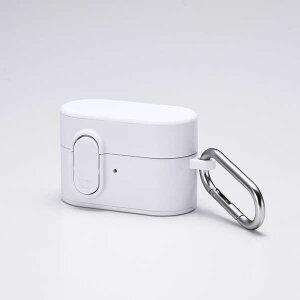 �G���R�� WF-1000XM6�p TOUGH SLIM Lock �n�C�u���b�h�P�[�X�i�z���C�g�j TWS-SO262TSLWH ELECOM