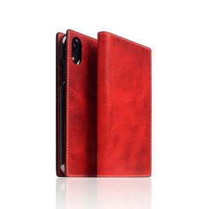 SLG Design iPhone XR用 Badalassi Wax case(レッド) SD13689I61