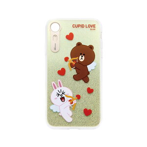 LINE FRIENDS iPhone XRp LINE FRIENDS LIGHT UP CASE CUPID LOVEiXEB[gn[g3j KCL-LCL011
