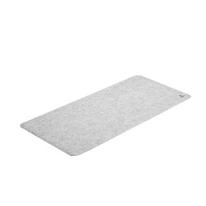 DELTAHUBif^nuj tFgfXNpbh Minimalistic felt desk pad Light Grey S DP-S-LG-D