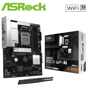 ASRock�b�A�X���b�N ASRock B650 Rock WiFi 7 �}�U�[�{�[�h�@�y���T�i USB�[�d�P�[�u���t���z B650 Rock WiFi 7