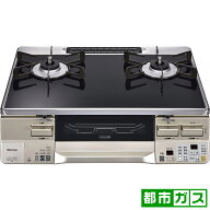 リンナイ ガステーブル【都市ガス12A13A用】 RTE65VACBA-GL-13A Rinnai　ラクシエ　左ハイカロリーバーナ…