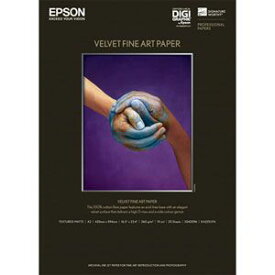 エプソン Velvet Fine Art Paper A2 25枚 KA225VFA
