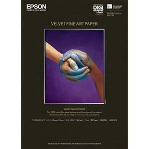Gv\ Velvet Fine Art Paper A2 25 KA225VFA