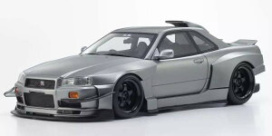 ���� 1/18 ���Y �X�J�C���C�� GT-R (R34) Khyzyl Saleem (�}�b�g�O���[)�yKSR18068MG�z �~�j�J�[