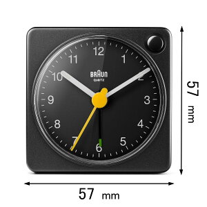 uE ڊo܂v BRAUN Analog Alarm Clock BC02XB [BC02XB]yԕiAz