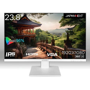 JAPANNEXTbWplNXg tfBXvC(23.8^/IPS/FullHD 1920×1080/75Hz/5ms/HDMI1.4/D-Sub/VESA)(zCg) JN-238i75F-W