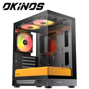 Okinos�b�I�L�m�X �s���[���X �~�j�^���[PC�P�[�X Aqua UNO Canary�i�u���b�N�C�G���[�j Aqua UNO Canary