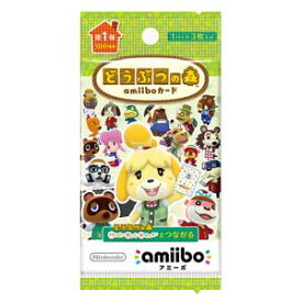 任天堂 どうぶつの森amiiboカード　第1弾 [NVL-E-MA3A アミーボカード ダイ1ダン]