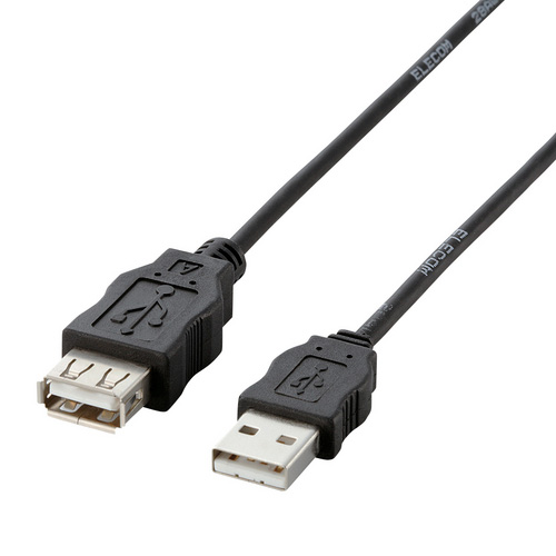 USB-ECOEA30 エレコム スーパーセール 環境対応USB2.0準拠延長ケーブル 新品 3.0m ブラック