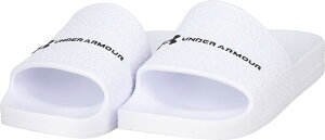 �A���_�[�A�[�}�[ �����Y �T���_�� UA�A�[�}�[ �X���C�h ���C�g�iWhite / White / Black�E�T�C�Y�F29.0cm�j DOM-6007528-100-29.0 UNDER ARMOUR