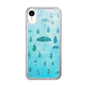 icover iPhone XR�p �n�C�u���b�h�P�[�X Sparkle case�iRaining day�j IC15247I61