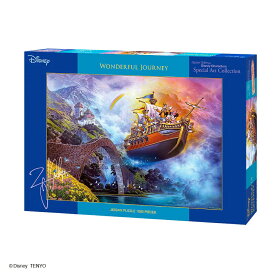 テンヨー ディズニー キャンバススタイル Wonderful Journey 1000ピース【D-1000-090】 ジグソーパズル 【Disneyzone】