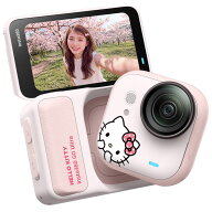 Insta360 アクションカメラ「Insta360 GO Ultra」リミテッドエディション ハローキティ（サクラピンク） …